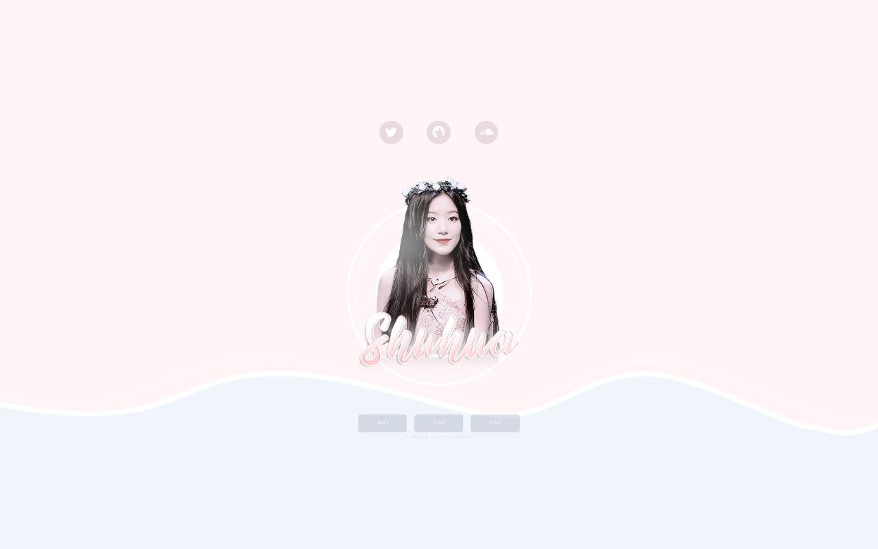 Carrd profile picture for @yeh